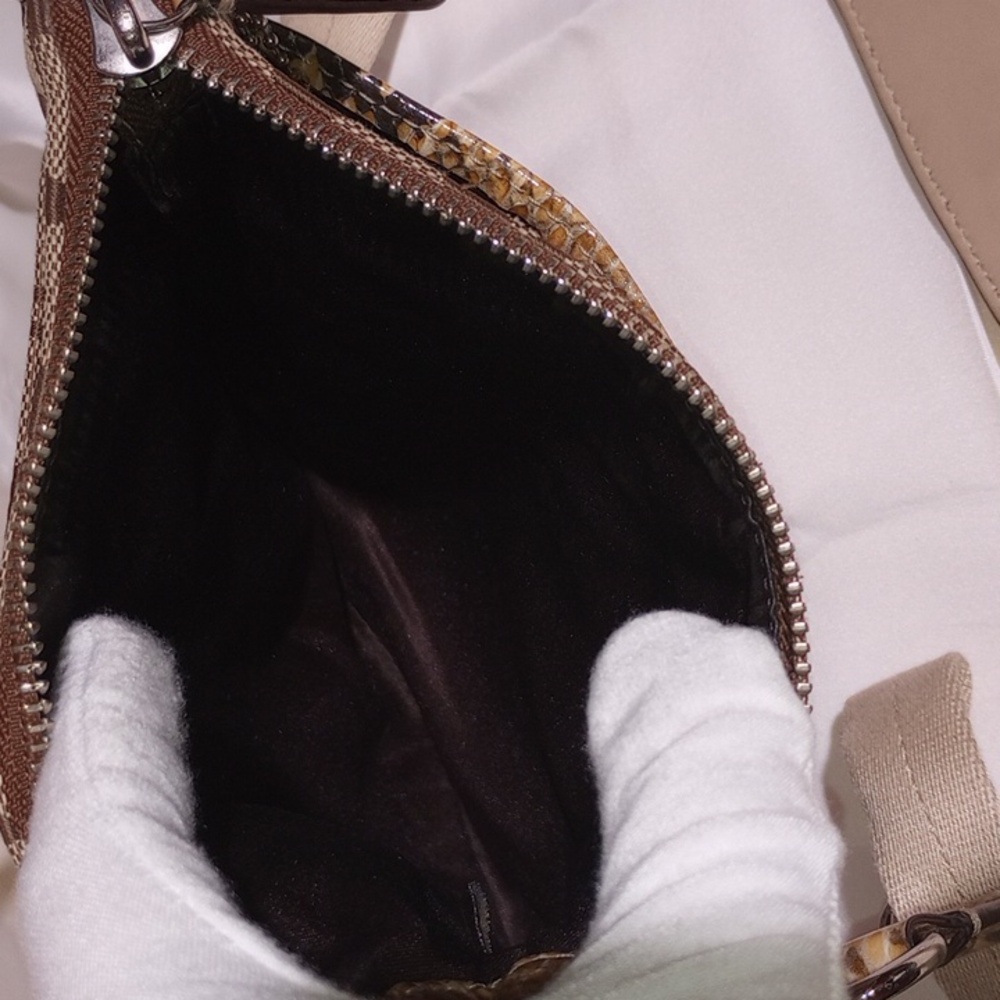 Signiture Python Coach Crossbody - image 8